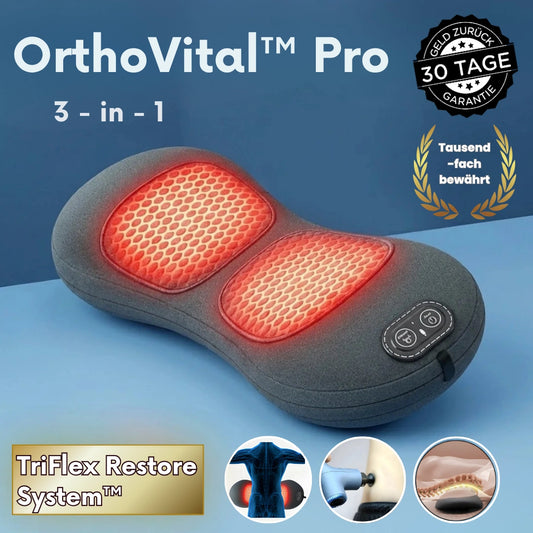 ORTHEVIA OrthoVital™ Pro 3-in-1-Rückenmassagegerät