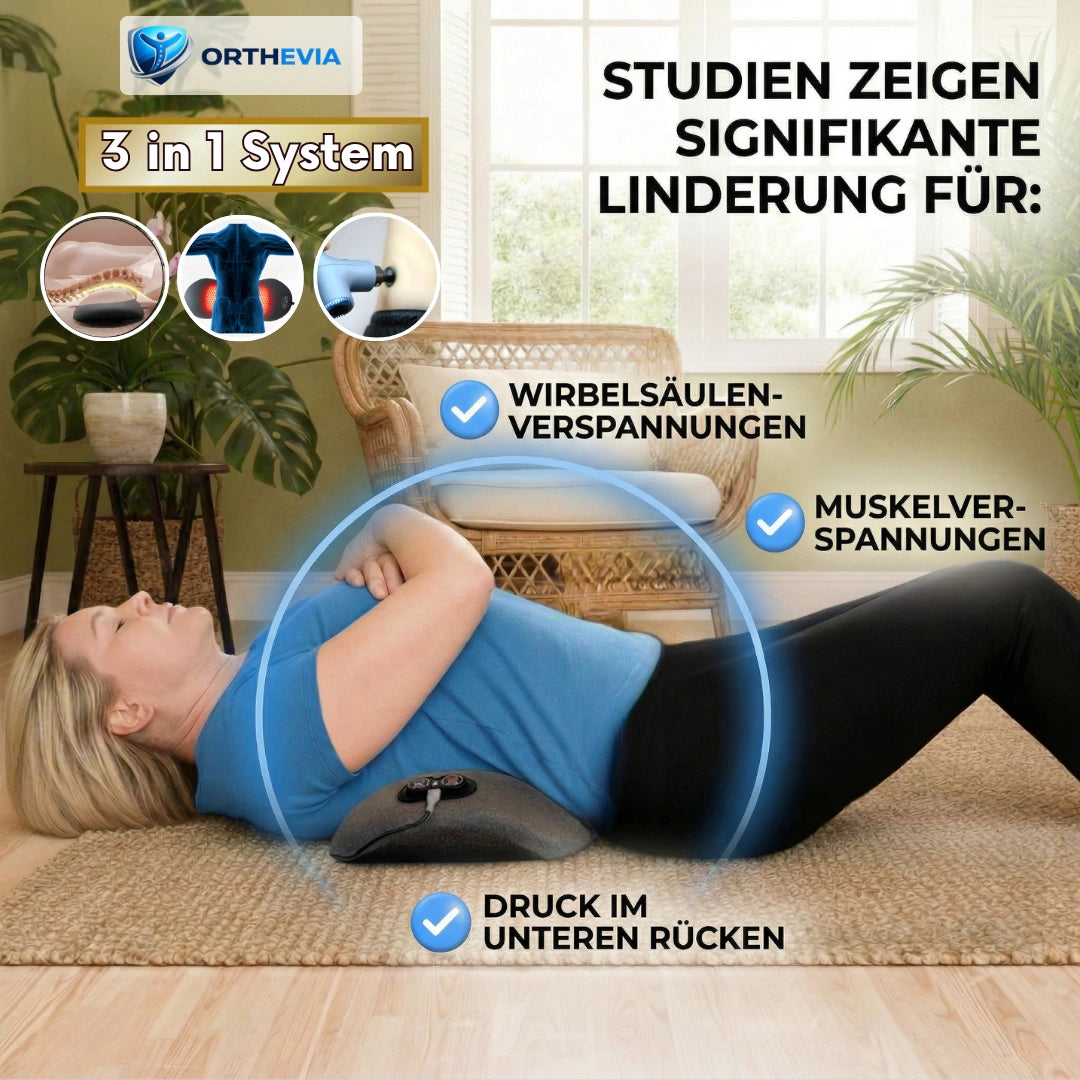ORTHEVIA OrthoVital™ Pro 3-in-1-Rückenmassagegerät